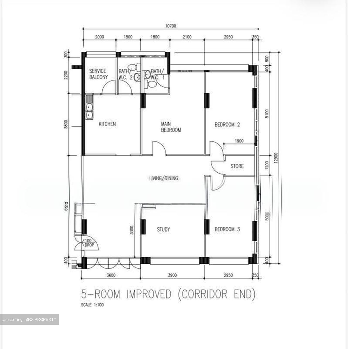 Blk 809 Woodlands Street 81 (Woodlands), HDB 5 Rooms #632539651